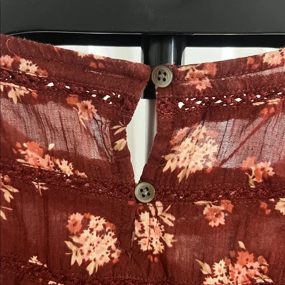 Madewell Ruffle top Homestead Bouquet size M - Picture 7 of 14